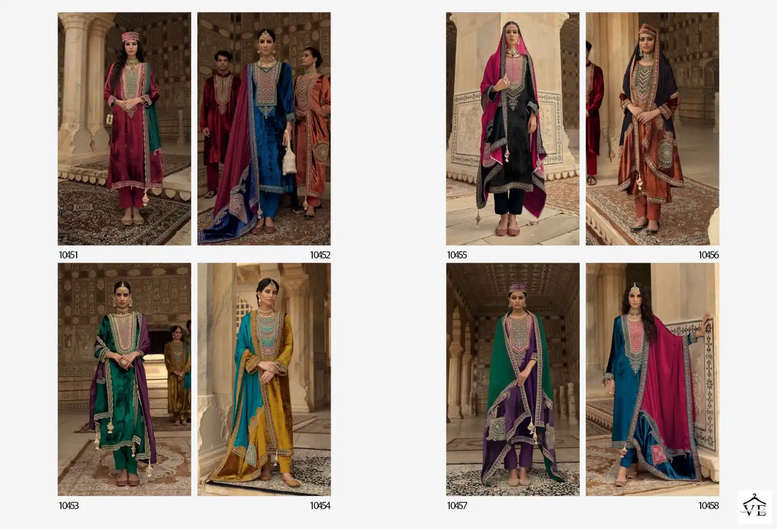 Ibiza Shahi Andaz Pure Florence Viscose Velvet Wholesale Designer Winter Salwar Suit Catalog — Wholesale Salwar Suits, MPA wholesale from Surat — view 11
