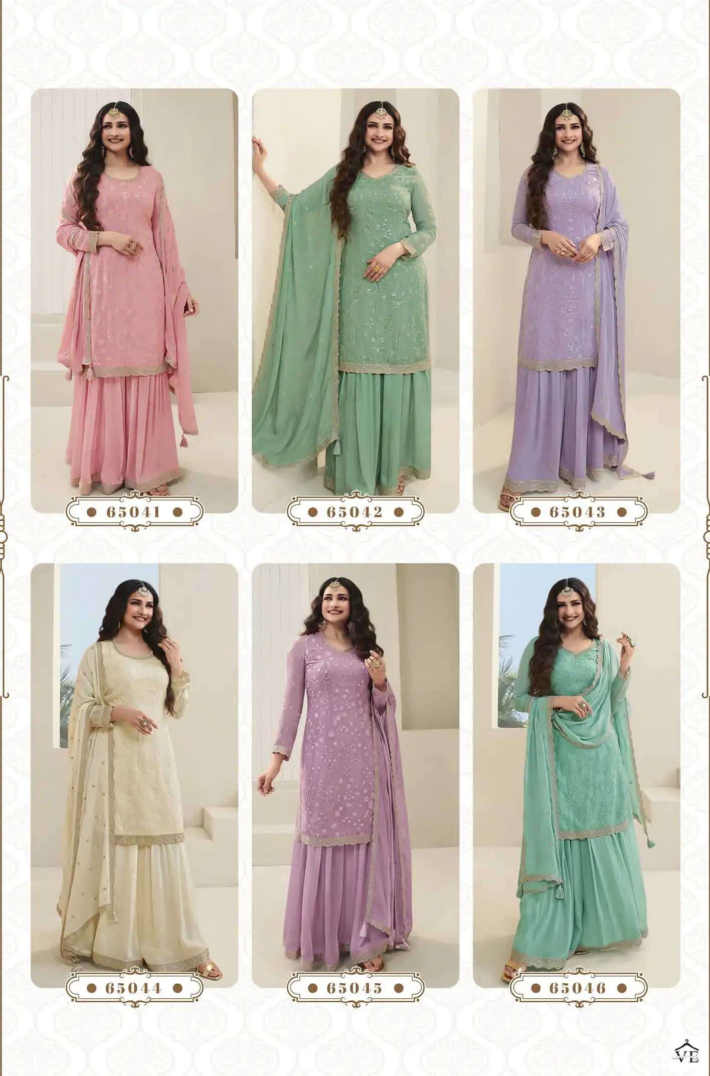 Vinay Fashion Kuleesh Shangini Organza Wholesale Heavy Embroidered Festive Wear Salwar Suit Catalog — Wholesale Salwar Suits, MPA wholesale from Surat — view 7