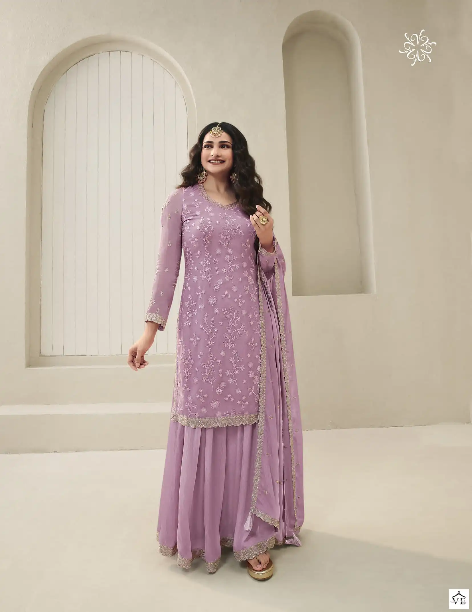 Vinay Fashion Kuleesh Shangini Organza Wholesale Heavy Embroidered Festive Wear Salwar Suit Catalog — Wholesale Salwar Suits, MPA wholesale from Surat - Gallery Image 3