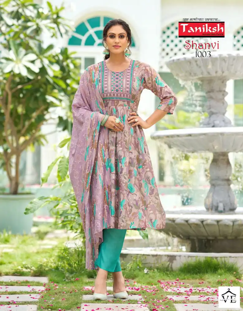 Taniksh Shanvi Vol 1 Muslin Print Wholesale Readymade Salwar Suit Catalog — Wholesale Salwar Suits, MPA wholesale from Surat - Gallery Image 3