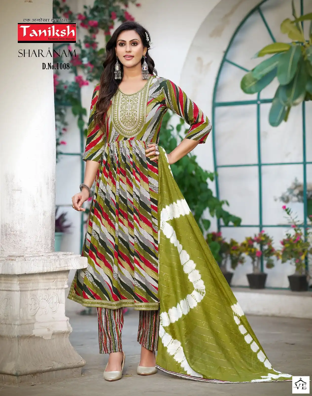 Taniksh Sharnam Heavy Rayon Wholesale Readymade Salwar Suit Catalog — Wholesale Salwar Suits, MPA wholesale from Surat — view 8