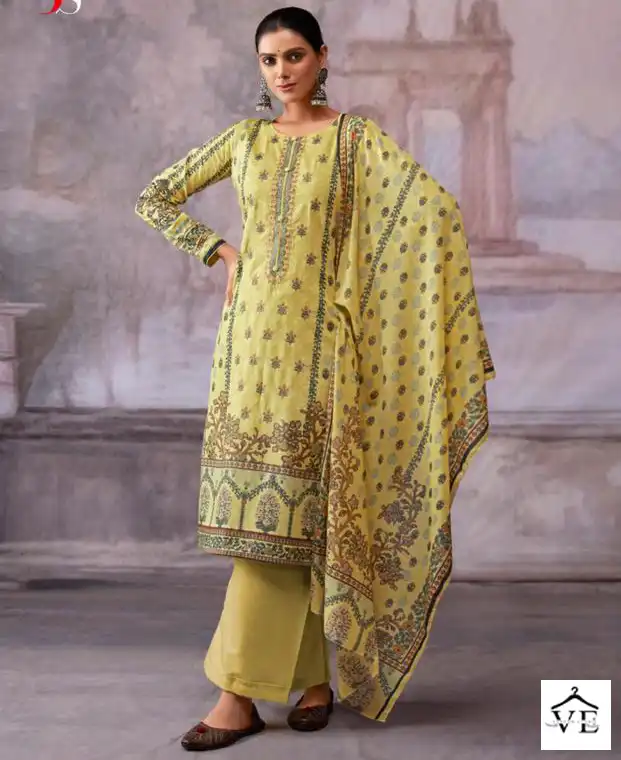 Deepsy Suits Shazar Pure Cotton Wholesale Pakistani Salwar Suit Catalog — Wholesale Salwar Suits, MPA wholesale from Surat — view 1