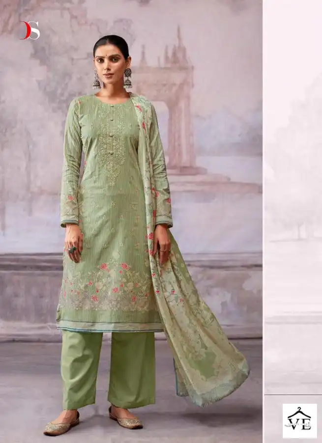 Deepsy Suits Shazar Pure Cotton Wholesale Pakistani Salwar Suit Catalog — Wholesale Salwar Suits, MPA wholesale from Surat - Gallery Image 2