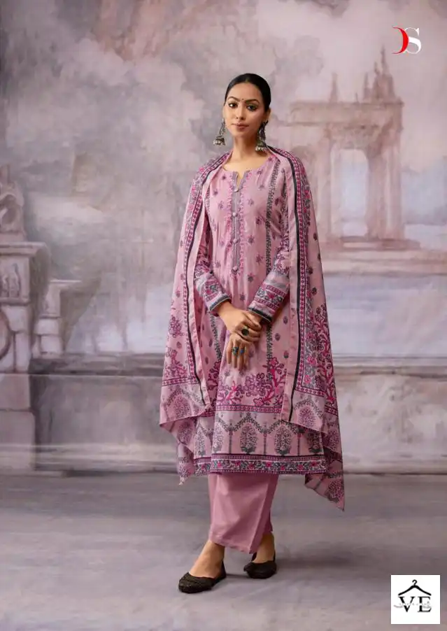 Deepsy Suits Shazar Pure Cotton Wholesale Pakistani Salwar Suit Catalog — Wholesale Salwar Suits, MPA wholesale from Surat - Gallery Image 6