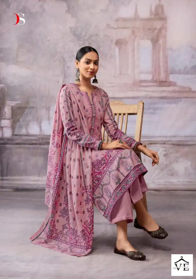 Deepsy Suits Shazar Pure Cotton Wholesale Pakistani Salwar Suit Catalog — Wholesale Salwar Suits, MPA wholesale from Surat - Gallery Image 8
