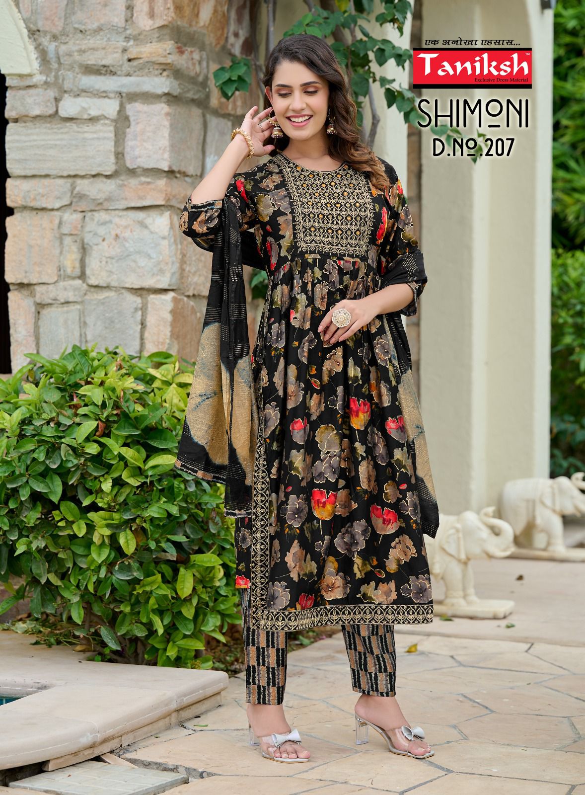Taniksh Shimoni Vol 2 Muslin Print Wholesale Readymade Salwar Suit Catalog — Wholesale Salwar Suits, MPA wholesale from Surat - Gallery Image 7