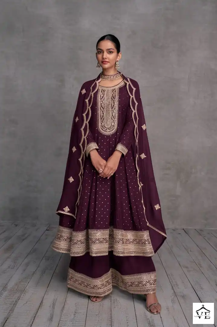 Gulkayra Shygirl Pure Viscosegeorgette Wholesale Designer Salwar Suit Catalog - Image 4