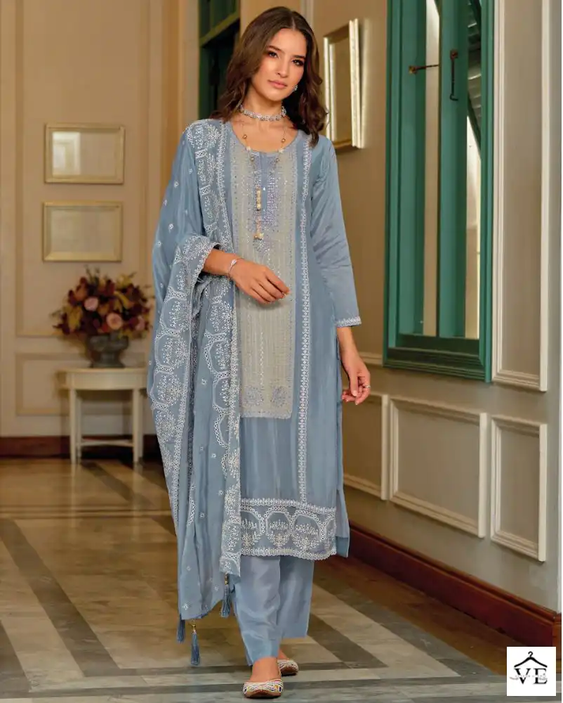 Zaveri Sienna Premium Silk Wholesale Designer Readymade Salwar Suit Catalog — Wholesale Salwar Suits, MPA wholesale from Surat — view 1