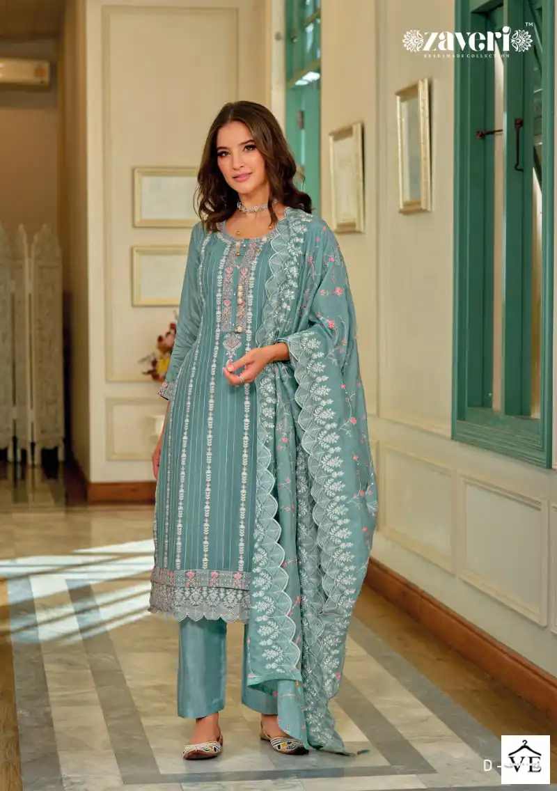Zaveri Sienna Premium Silk Wholesale Designer Readymade Salwar Suit Catalog — Wholesale Salwar Suits, MPA wholesale from Surat - Gallery Image 2