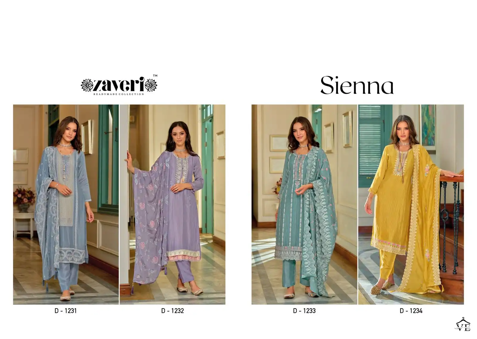 Zaveri Sienna Premium Silk Wholesale Designer Readymade Salwar Suit Catalog — Wholesale Salwar Suits, MPA wholesale from Surat — view 5