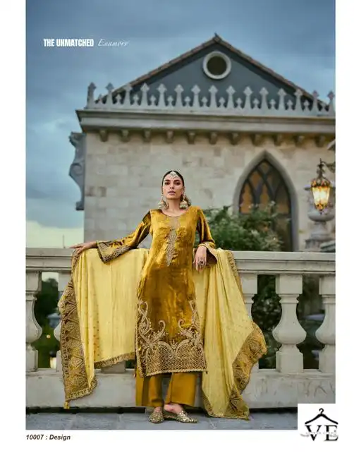 Rangati Signature Viscose Velvet Wholesale Designer Winter Wear Salwar Suit Catalog — Wholesale Salwar Suits, MPA wholesale from Surat - Gallery Image 2
