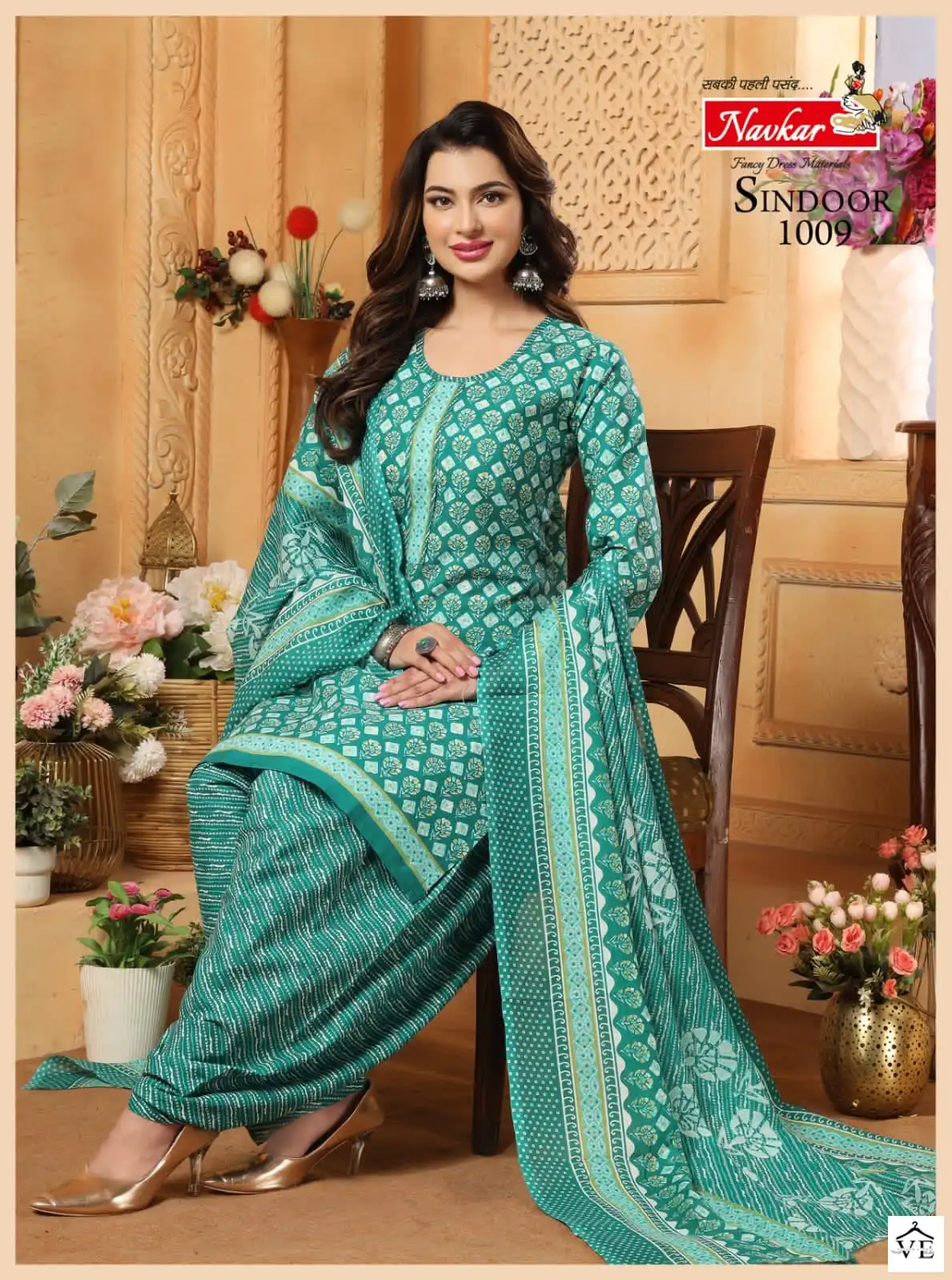 Navkar Sindoor Vol 20 Mix Cotton Wholesale Readymade Salwar Suit Catalog — Wholesale Salwar Suits, MPA wholesale from Surat — view 16