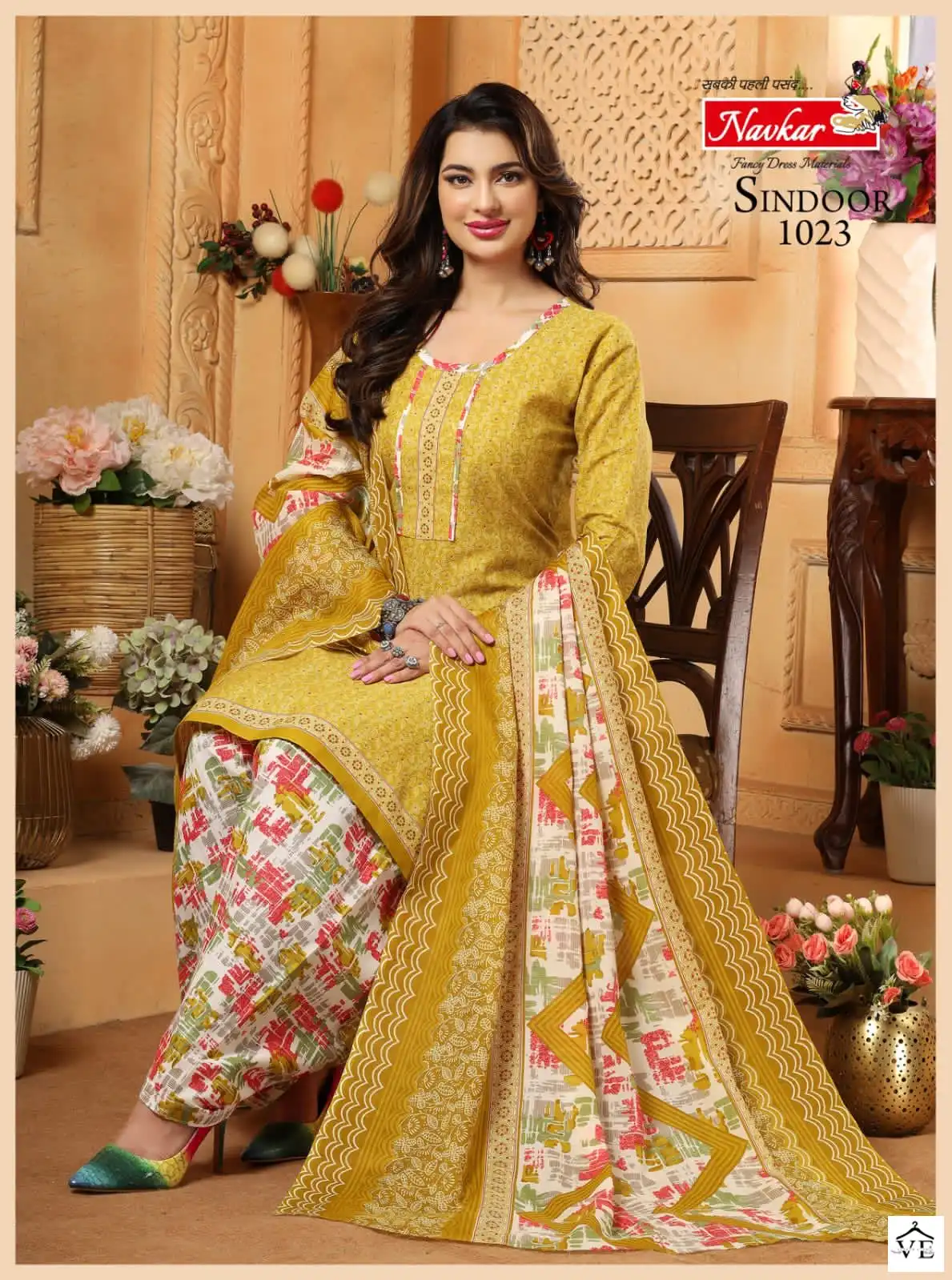 Navkar Sindoor Vol 20 Mix Cotton Wholesale Readymade Salwar Suit Catalog — Wholesale Salwar Suits, MPA wholesale from Surat - Gallery Image 3