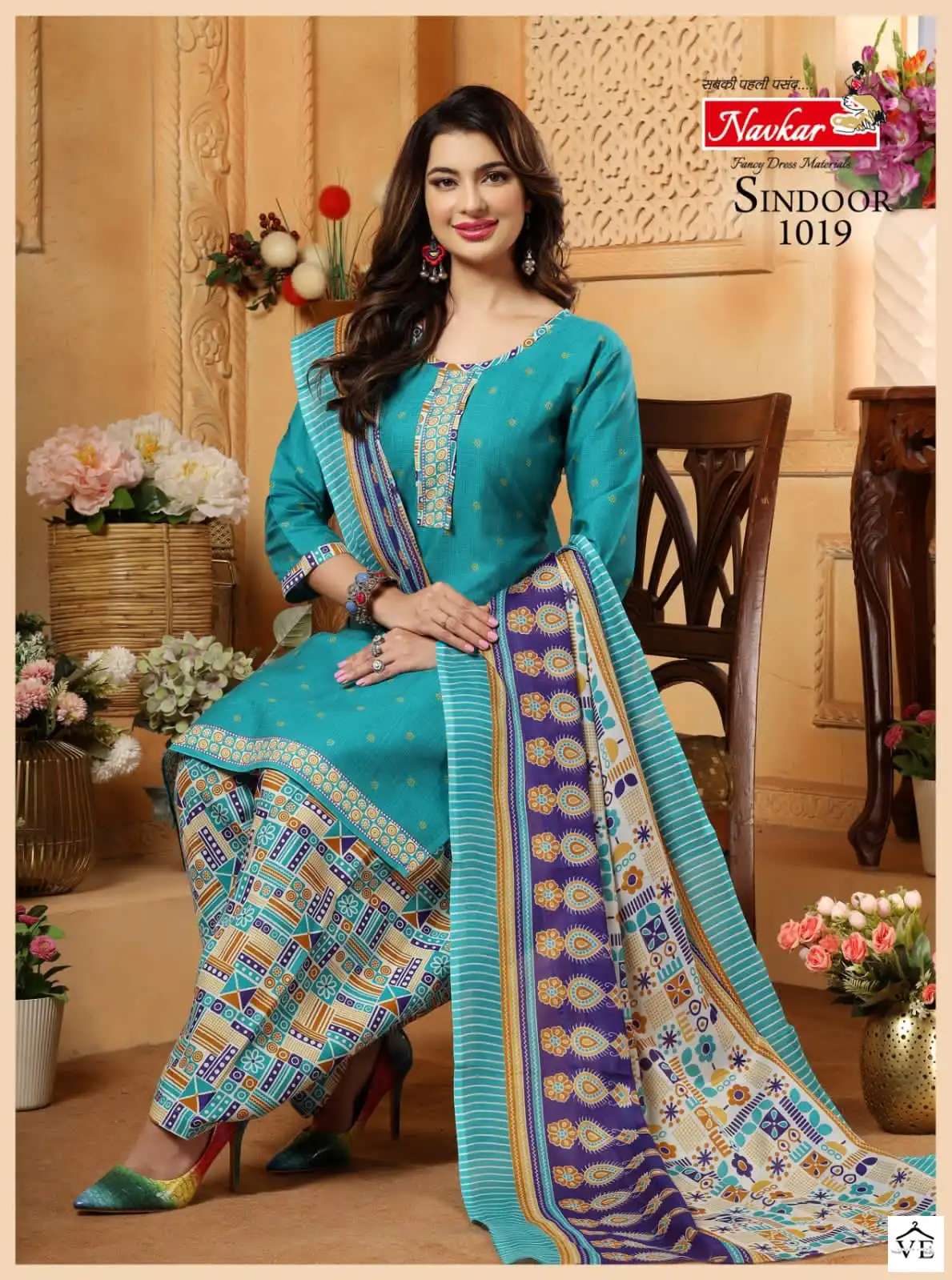 Navkar Sindoor Vol 20 Mix Cotton Wholesale Readymade Salwar Suit Catalog — Wholesale Salwar Suits, MPA wholesale from Surat - Gallery Image 7