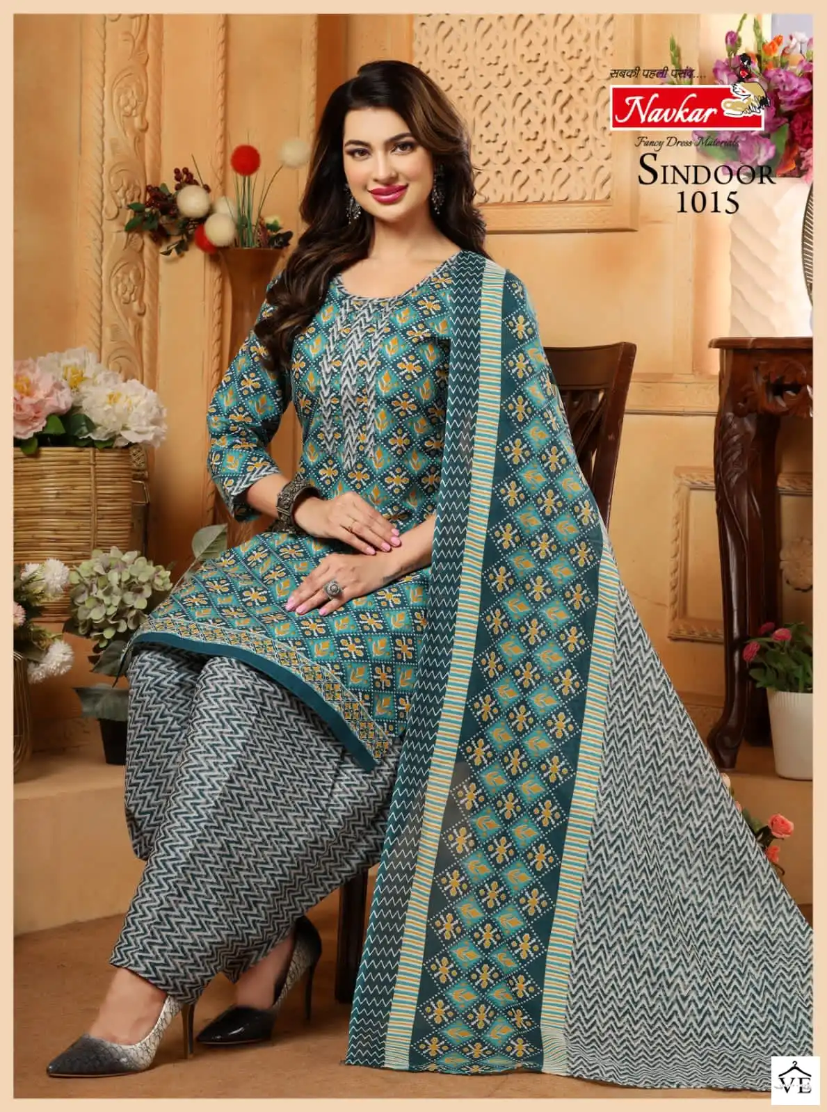 Navkar Sindoor Vol 20 Mix Cotton Wholesale Readymade Salwar Suit Catalog — Wholesale Salwar Suits, MPA wholesale from Surat - Gallery Image 8