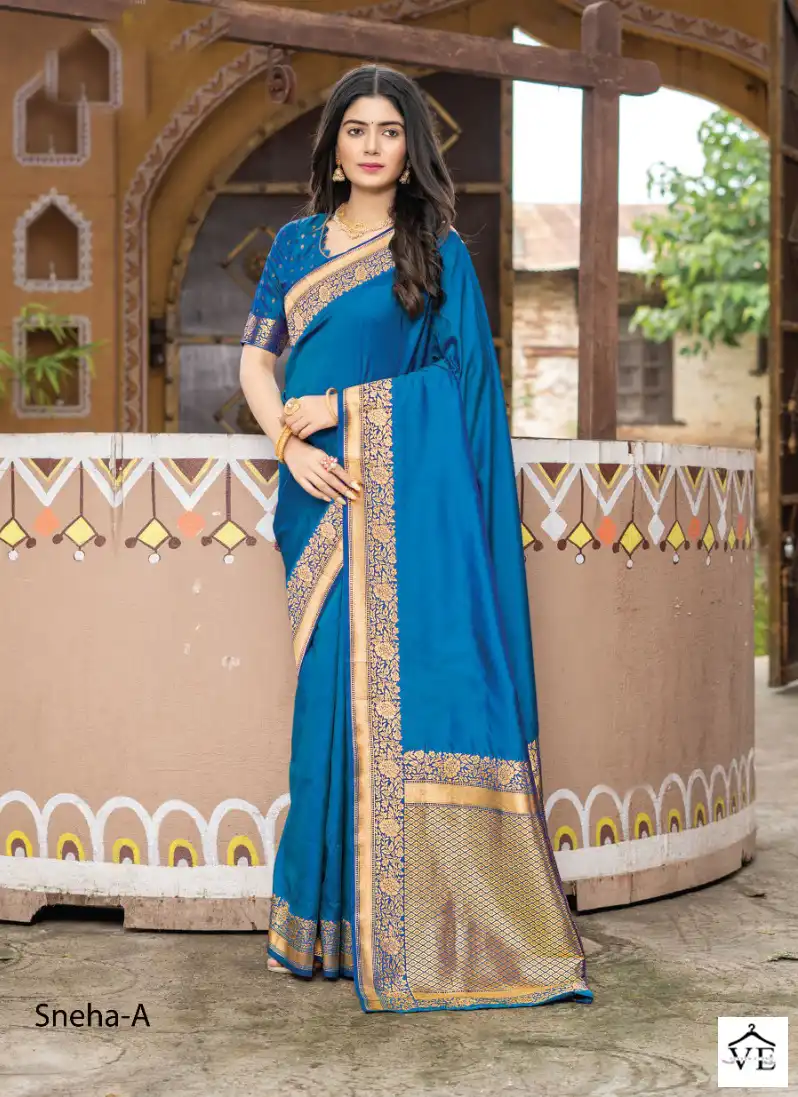 Arihant Sneha Silk Wholesale Fancy Sarees Catalog — Wholesale Sarees, MPA wholesale from Surat — view 2