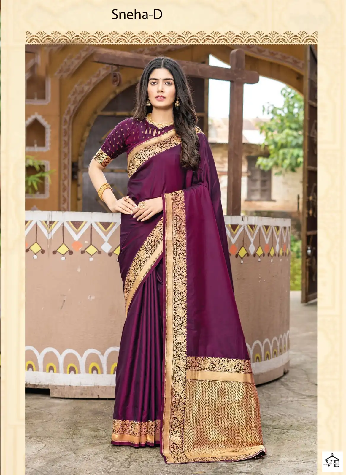Arihant Sneha Silk Wholesale Fancy Sarees Catalog — Wholesale Sarees, MPA wholesale from Surat — view 5
