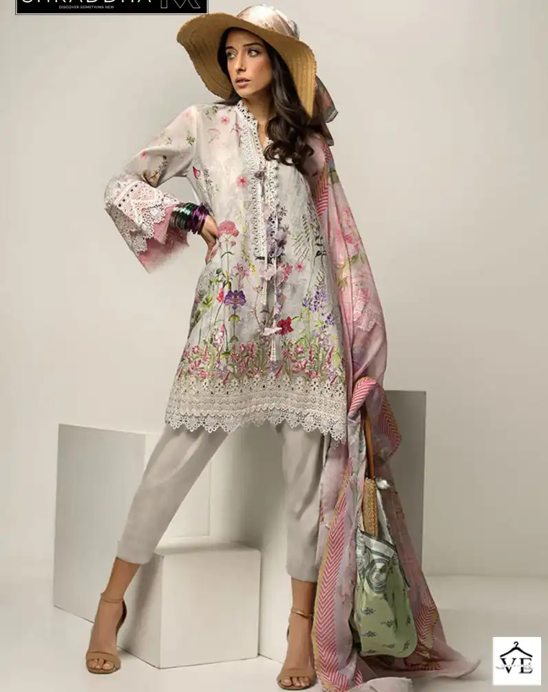 Sharaddha Nx Sobia Nazir Vithal Vol 1 Lawn Cotton Wholesale Pakistani Salwar Suit Catalog — Wholesale Salwar Suits, MPA wholesale from Surat — view 1