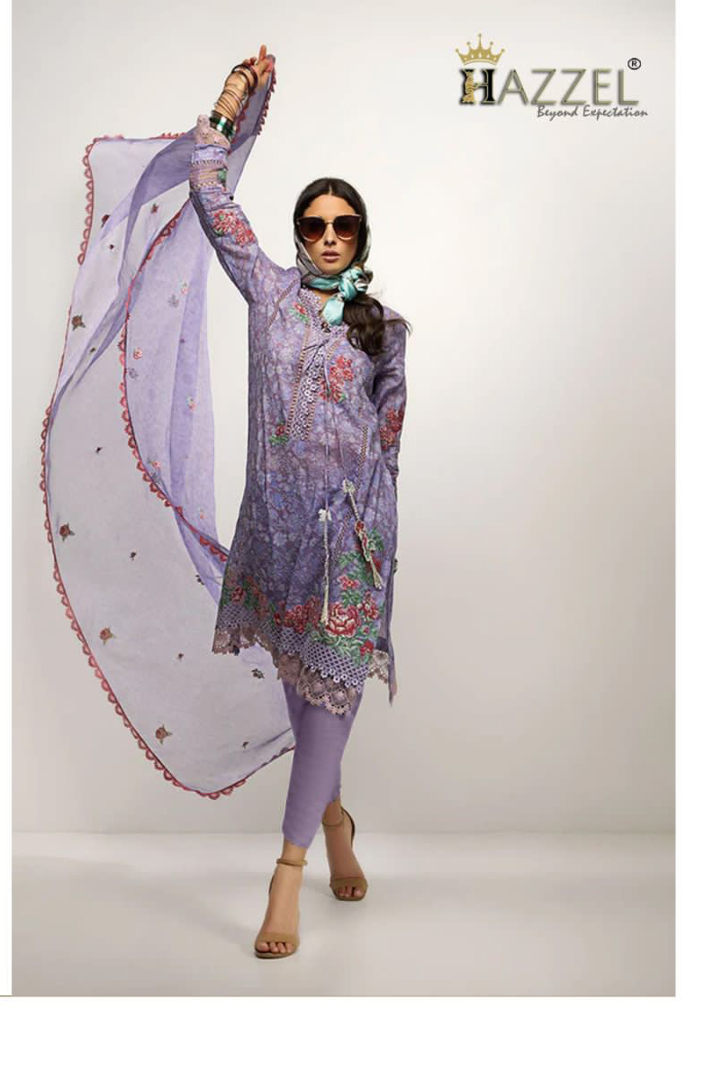Hazzel Sobia Nazir Vol 2 Cotton Wholesale Pakistani Salwar Suit Catalog — Wholesale Salwar Suits, MPA wholesale from Surat - Gallery Image 2