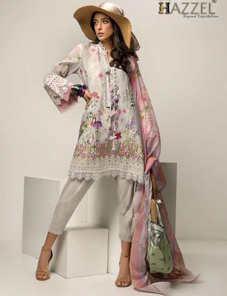 Hazzel Sobia Nazir Vol 2 Cotton Wholesale Pakistani Salwar Suit Catalog — Wholesale Salwar Suits, MPA wholesale from Surat — view 1
