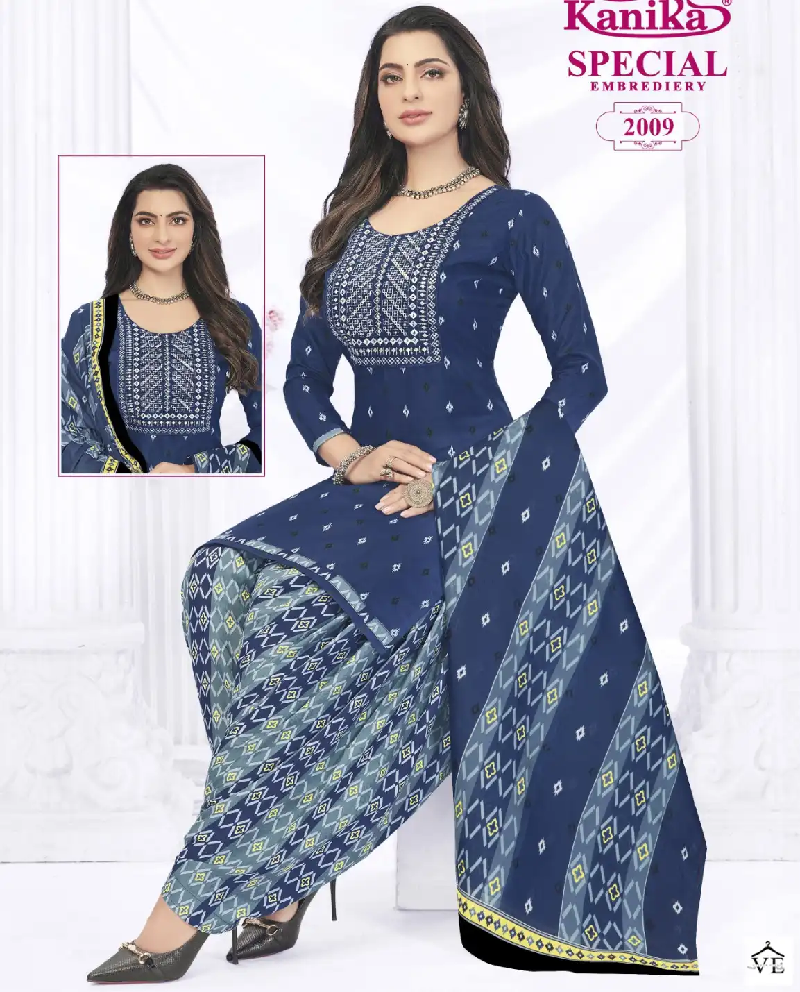 Kanika Special Vol 2 Cotton Wholesale Readymade Patiyala Salwar Suit Catalog — Wholesale Salwar Suits, MPA wholesale from Surat — view 1