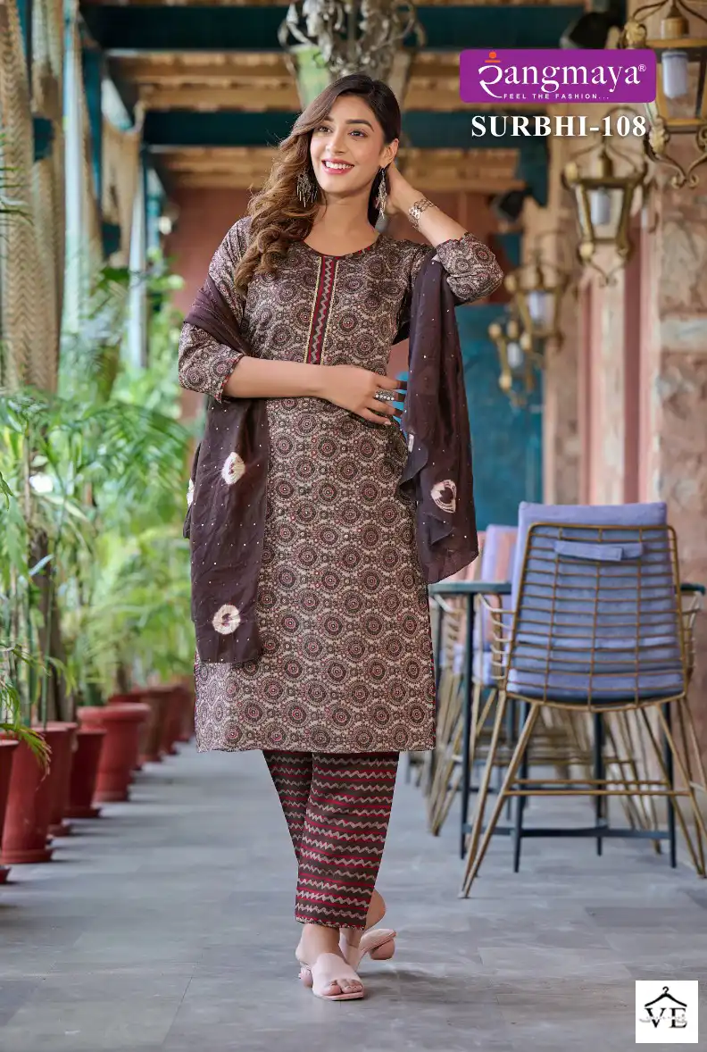Rangmaya Surbhi Modal Wholesale Readymade Salwar Suit Catalog — Wholesale Salwar Suits, Rangmaya wholesale from Surat — view 4