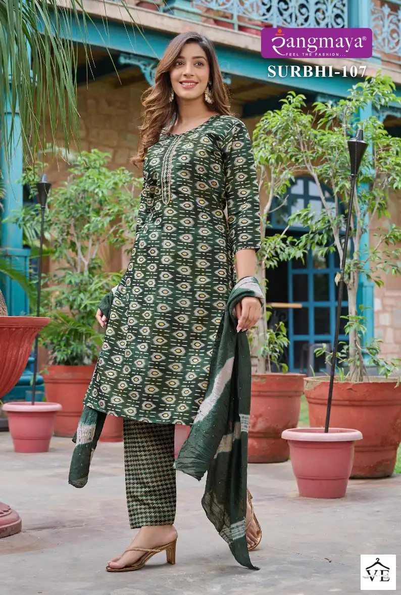 Rangmaya Surbhi Modal Wholesale Readymade Salwar Suit Catalog — Wholesale Salwar Suits, Rangmaya wholesale from Surat — view 5