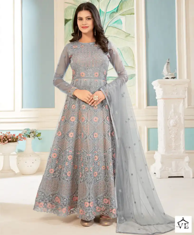 Swagat 1001 To 1004 Butterfly Net Wholesale Designer Fancy Salwar Suit Catalog — Wholesale Salwar Suits, MPA wholesale from Surat — view 1