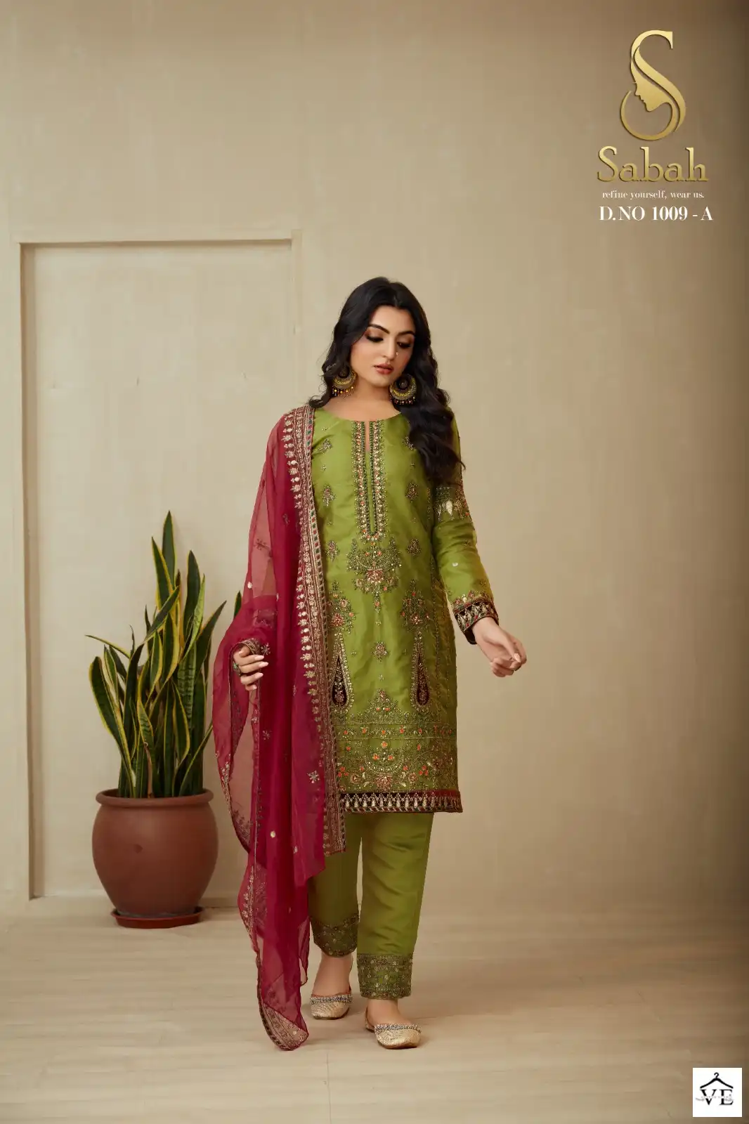 Sabah Priya Organza Wholesale Designer Readymade Salwar Suit Catalog — Wholesale Salwar Suits, MPA wholesale from Surat - Gallery Image 2