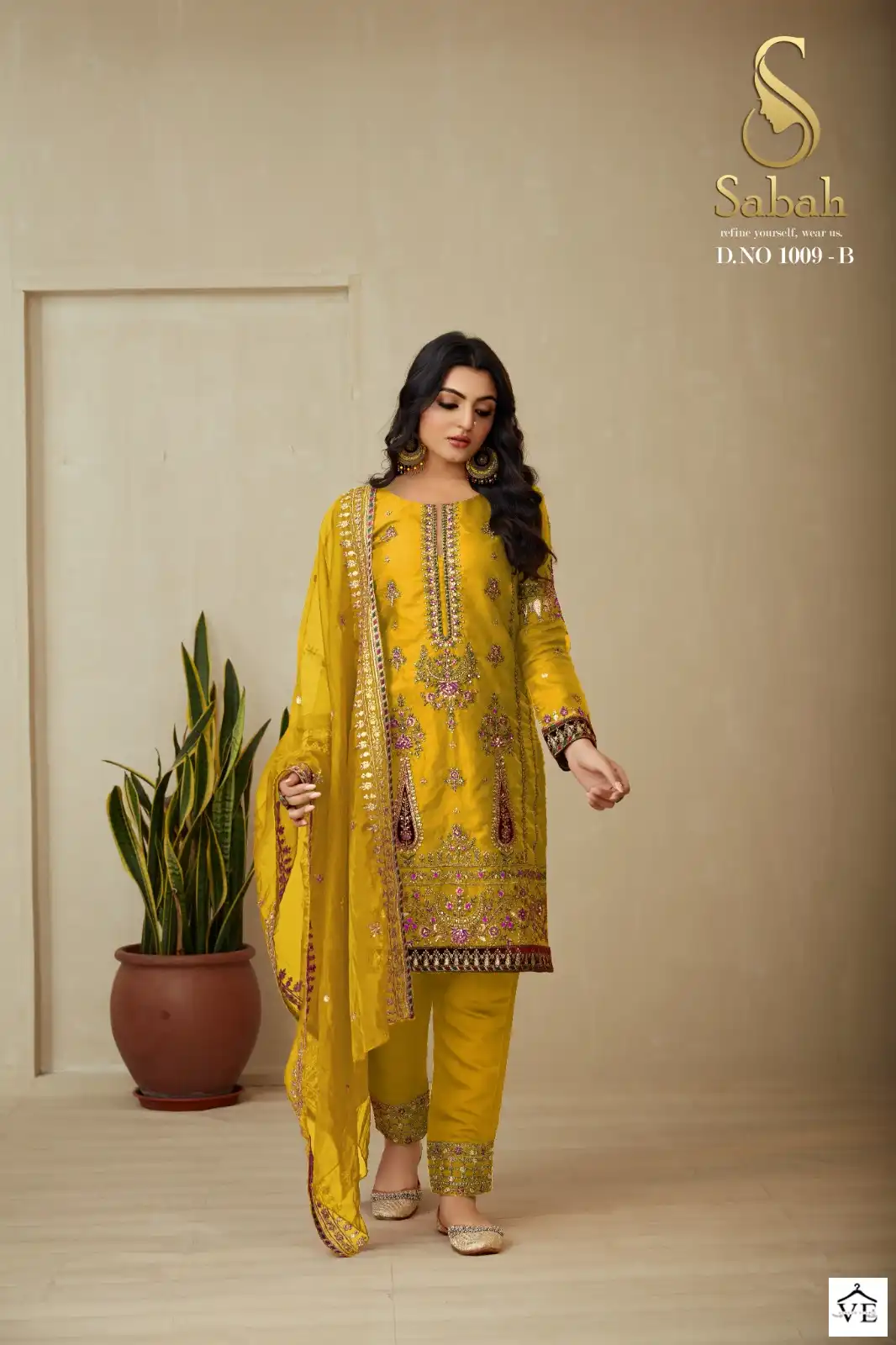 Sabah Priya Organza Wholesale Designer Readymade Salwar Suit Catalog — Wholesale Salwar Suits, MPA wholesale from Surat - Gallery Image 3