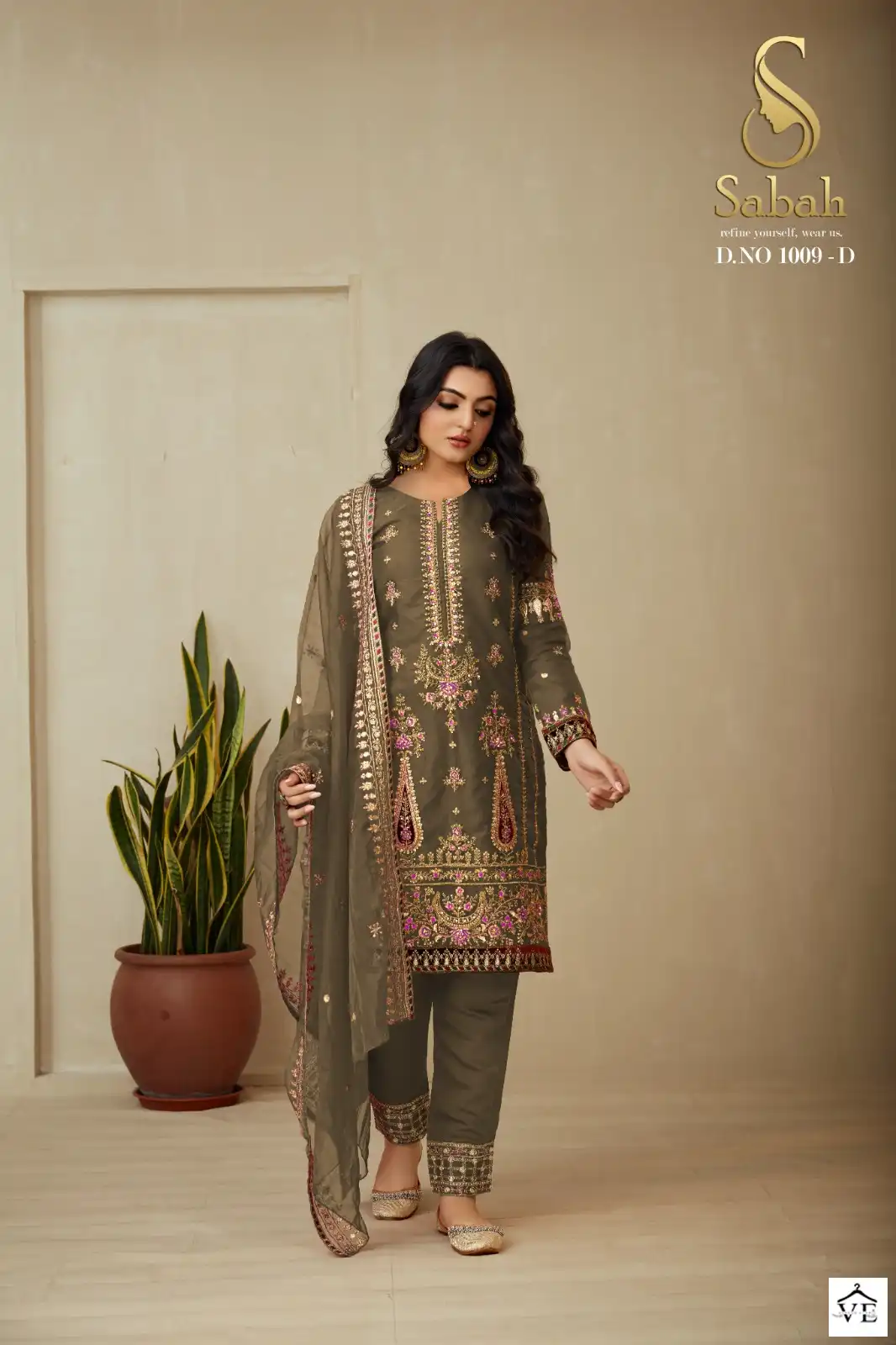 Sabah Priya Organza Wholesale Designer Readymade Salwar Suit Catalog — Wholesale Salwar Suits, MPA wholesale from Surat - Gallery Image 4