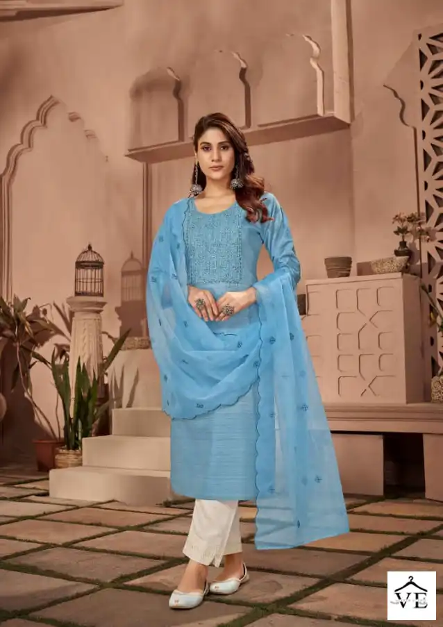 Kajree Fashion Sadhana Fancy Wholesale Readymade Salwar Suit Catalog — Wholesale Salwar Suits, MPA wholesale from Surat - Gallery Image 6