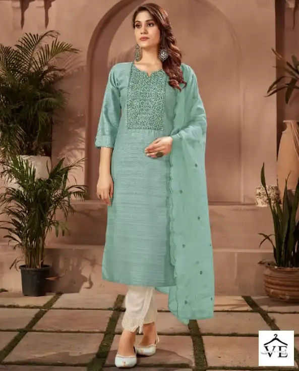 Kajree Fashion Sadhana Fancy Wholesale Readymade Salwar Suit Catalog — Wholesale Salwar Suits, MPA wholesale from Surat — view 1