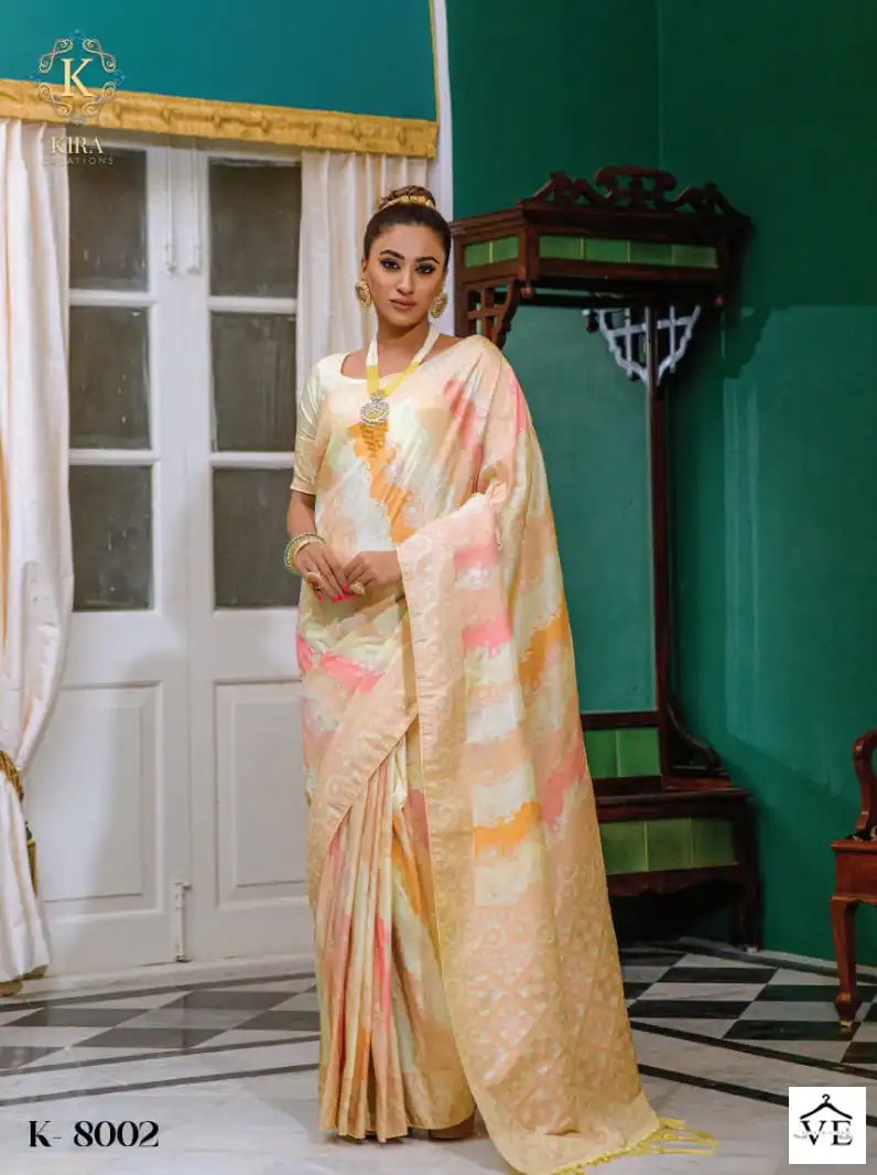Kira Sangria Vol 2 Banarasi Silk Wholesale Saree Catalog — Wholesale Sarees, MPA wholesale from Surat - Gallery Image 2