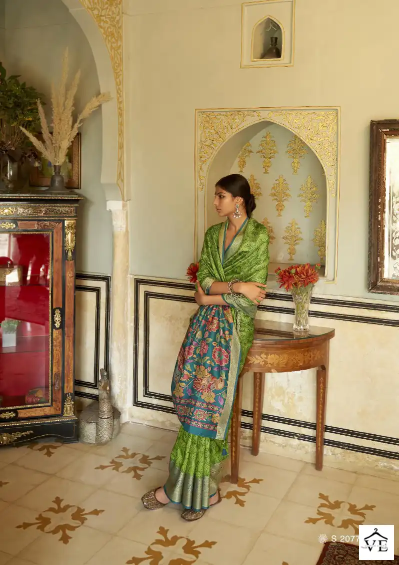 Kimora Sara Tussar Silk Wholesale Saree Catalog — Wholesale Sarees, MPA wholesale from Surat - Gallery Image 4