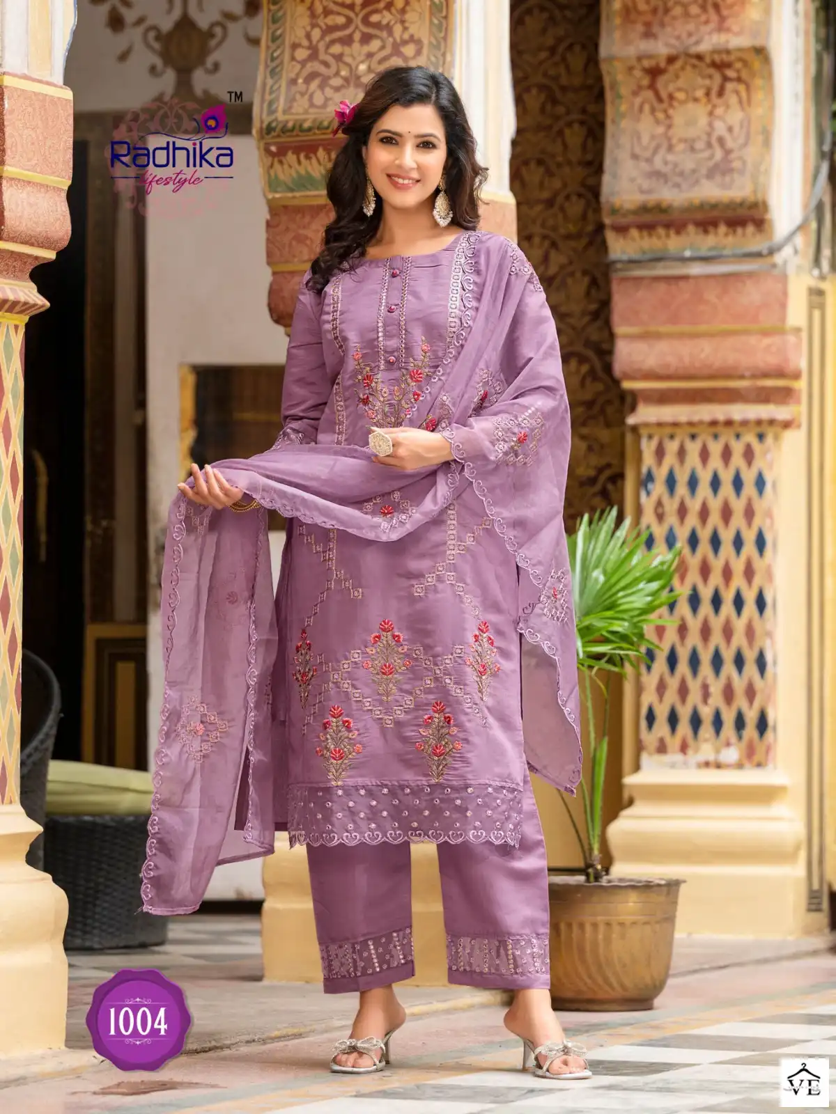 Radhika Lifestyle Sehnaz Vol 1 Pure Roman Silk Wholesale Readymade Salwar Suit Catalog — Wholesale Salwar Suits, MPA wholesale from Surat - Gallery Image 6