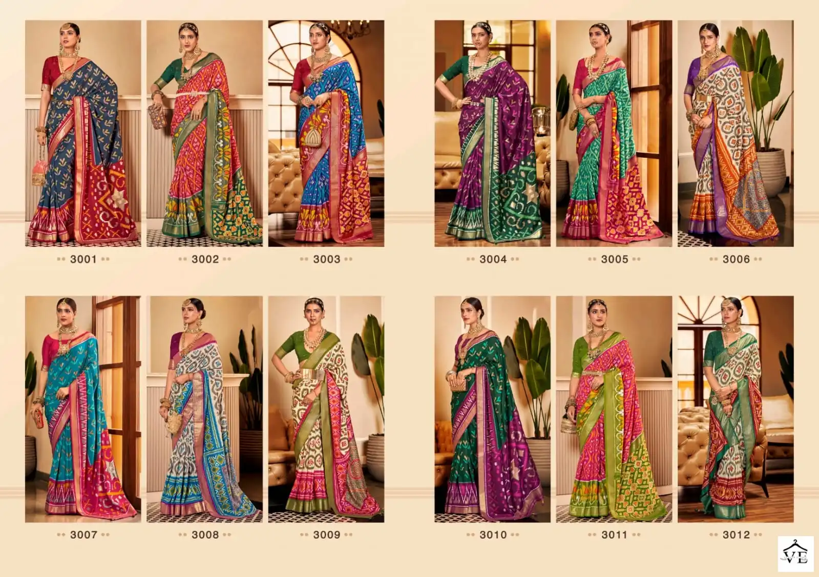 Shubh Shree Sravanam Vol 3 Velvet Tussar Silk Wholesale Saree Catalog — Wholesale Sarees, MPA wholesale from Surat — view 12