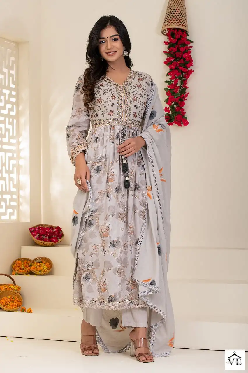 VE 1998 Mal Cotton Wholesale Readymade Suits Size Set Catalog — Wholesale Salwar Suits, MPA wholesale from Surat - Gallery Image 3