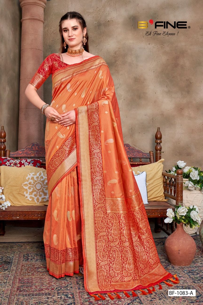B Fine Twinkle Silk Wholesale Fancy Sarees Catalog — Wholesale Sarees, MPA wholesale from Surat — view 2
