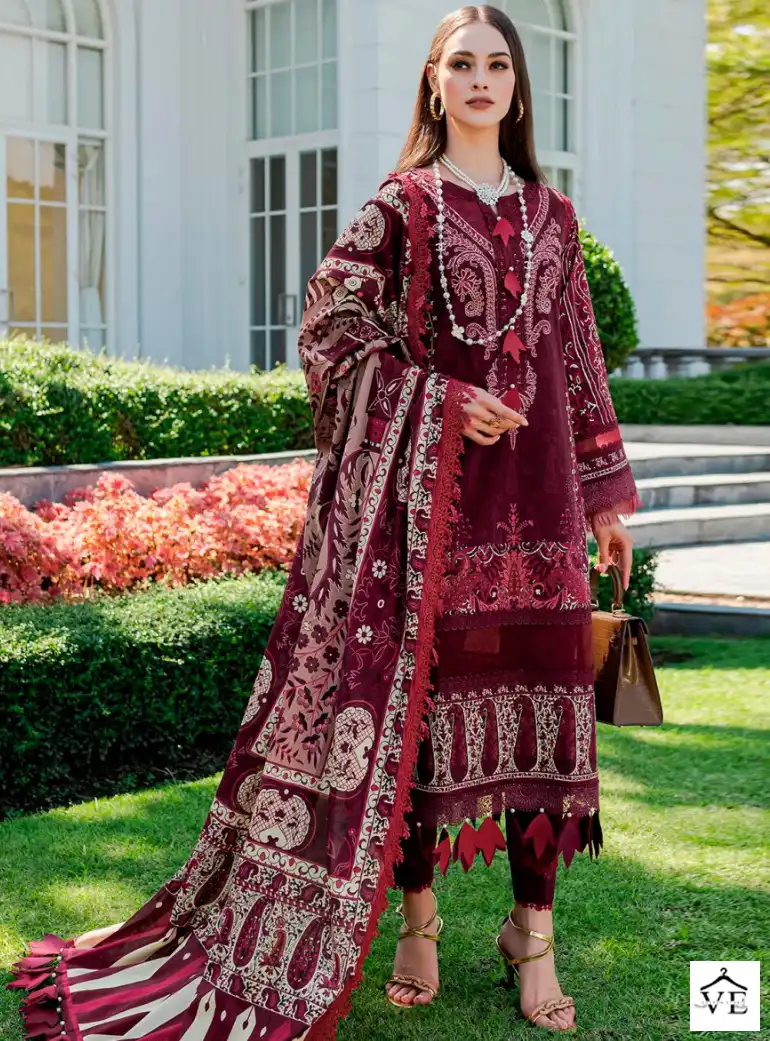 Taj Creations Queen Court 4 Taj 409 Pure Cotton Print Wholesale Fancy Pakistani Salwar Suit Catalog — Wholesale Salwar Suits, MPA wholesale from Surat — view 1