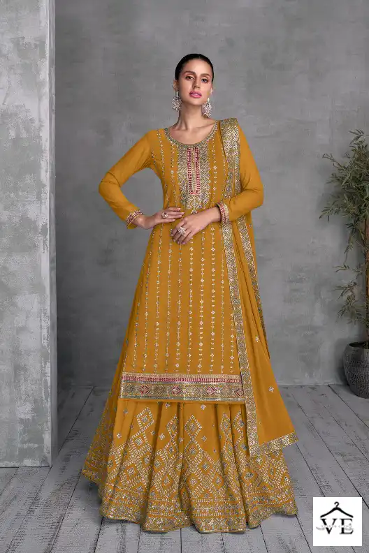 Gulkayra Designer Trisha Real Georgette Wholesale Designer Salwar Suit Catalog — Wholesale Salwar Suits, MPA wholesale from Surat - Gallery Image 3