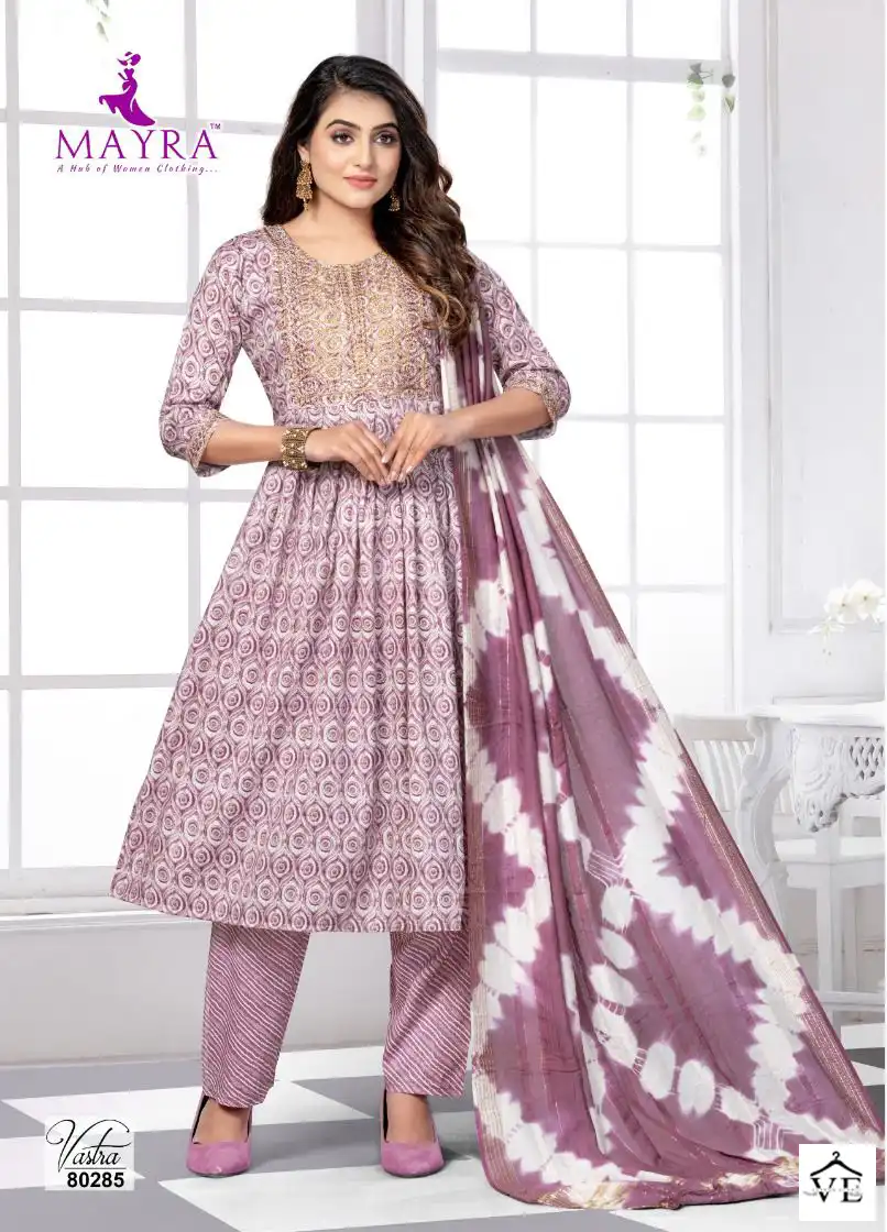 Mayra Fashion Vastra Capsuil Print Wholesale Readymade Salwar Suit Catalog — Wholesale Salwar Suits, MPA wholesale from Surat - Gallery Image 2