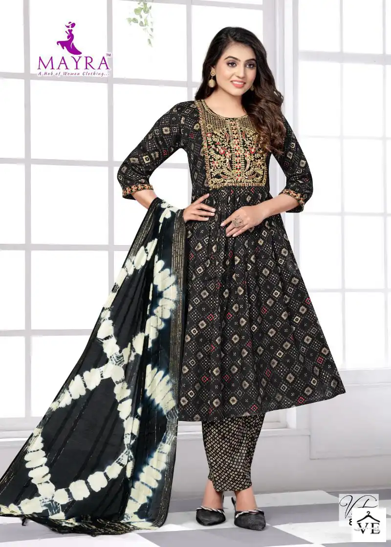 Mayra Fashion Vastra Capsuil Print Wholesale Readymade Salwar Suit Catalog — Wholesale Salwar Suits, MPA wholesale from Surat - Gallery Image 7