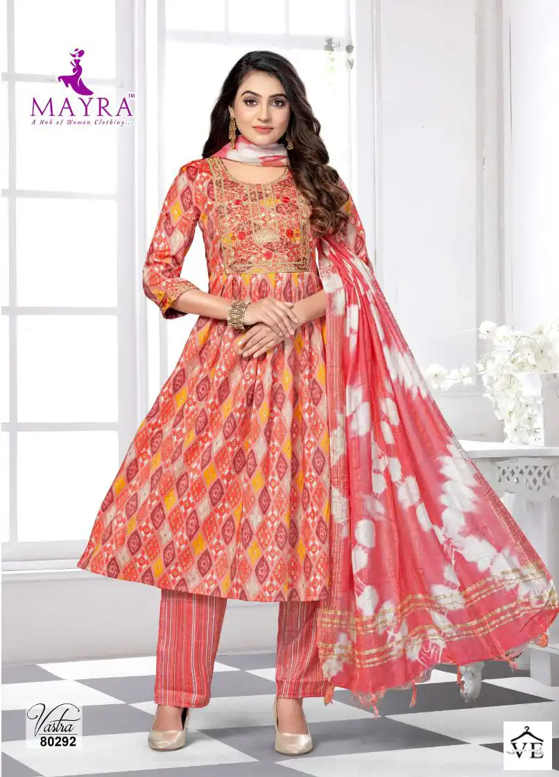Mayra Fashion Vastra Capsuil Print Wholesale Readymade Salwar Suit Catalog — Wholesale Salwar Suits, MPA wholesale from Surat - Gallery Image 8