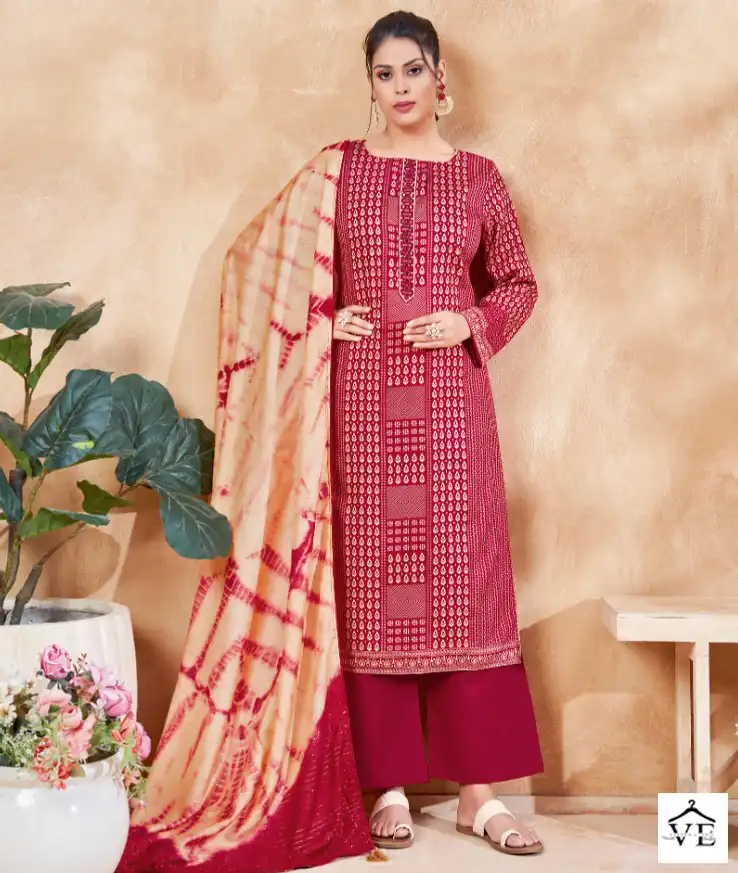 Alok Suits Vatika Edition Vol 3 Jam Cotton Wholesale Hand Work Designer Salwar Suit Catalog — Wholesale Salwar Suits, MPA wholesale from Surat — view 1