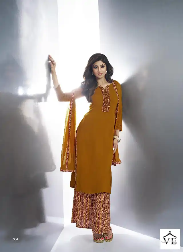 Vardan Ethnic Vatsam Shilpa 7 Rayon Wholesale Readymade Salwar Suit Catalog — Wholesale Salwar Suits, MPA wholesale from Surat - Gallery Image 3