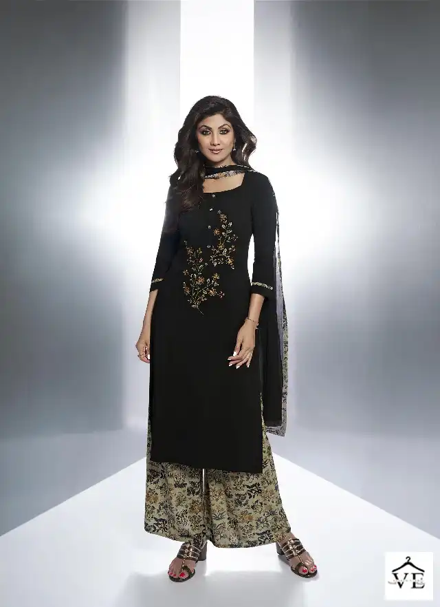 Vardan Ethnic Vatsam Shilpa 7 Rayon Wholesale Readymade Salwar Suit Catalog — Wholesale Salwar Suits, MPA wholesale from Surat - Gallery Image 5