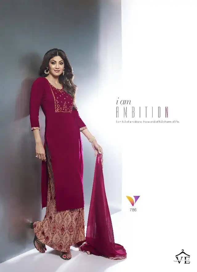 Vardan Ethnic Vatsam Shilpa 7 Rayon Wholesale Readymade Salwar Suit Catalog — Wholesale Salwar Suits, MPA wholesale from Surat - Gallery Image 6