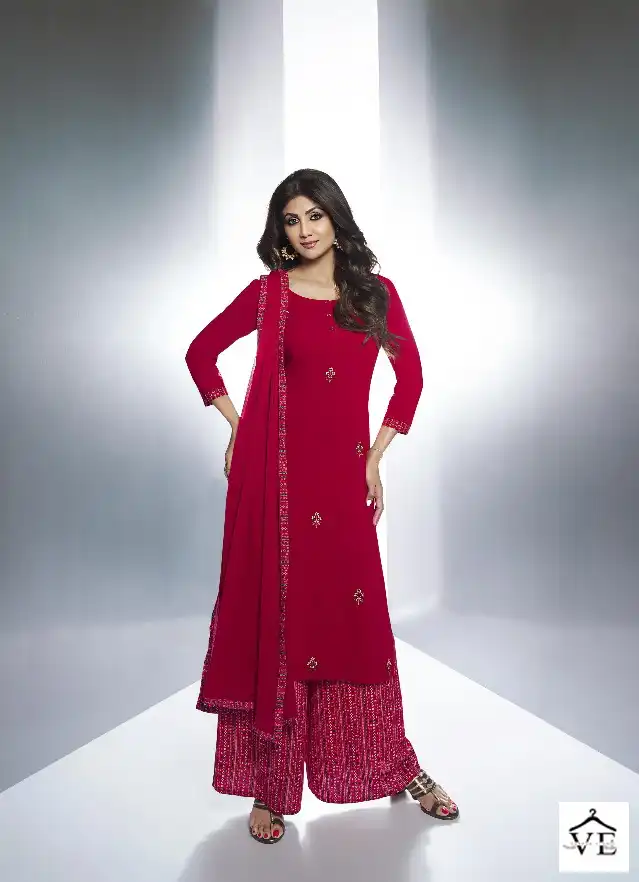 Vardan Ethnic Vatsam Shilpa 7 Rayon Wholesale Readymade Salwar Suit Catalog — Wholesale Salwar Suits, MPA wholesale from Surat - Gallery Image 8