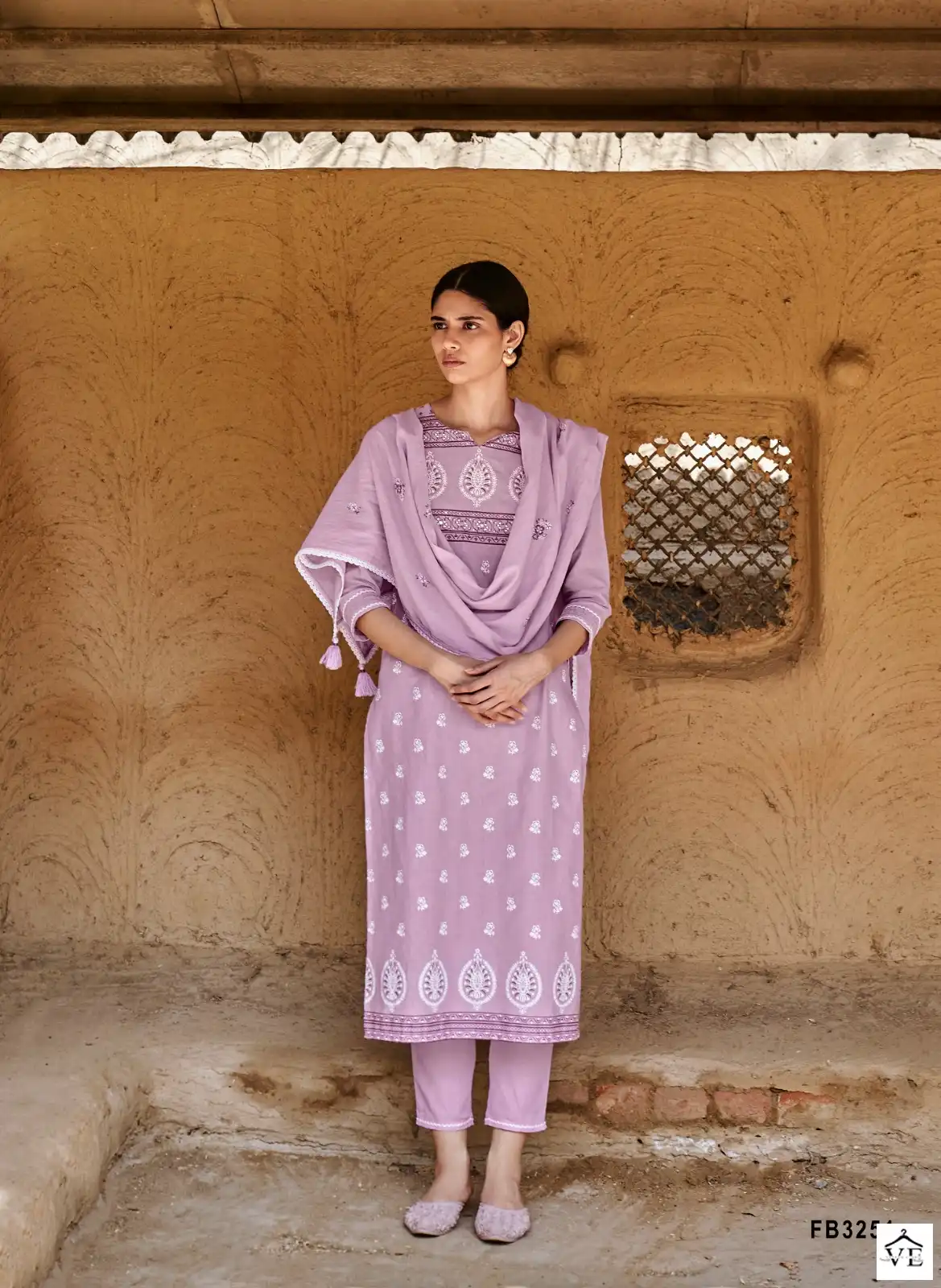 Four Buttons Veda Intricate Print Wholesale Designer Readymade Salwar Suit Catalog — Wholesale Salwar Suits, MPA wholesale from Surat — view 2